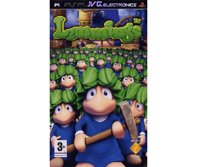 Lemmings ISO file for psp