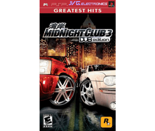 Midnight Club 3: Dub Edition ISO file for psp