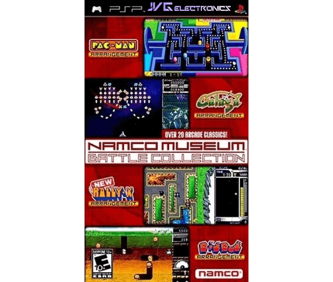 Namco Museum Battle Collection ISO file for psp
