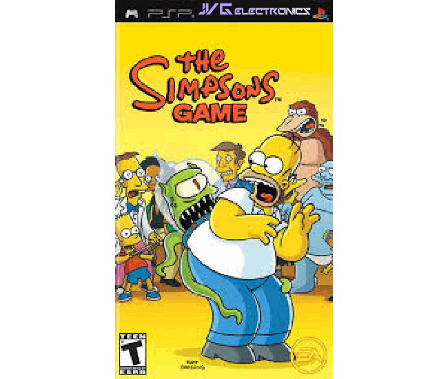 Simpsons Game ISO file for psp