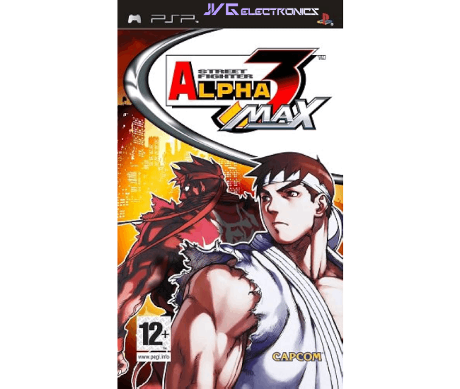 Street Fighter Alpha 3 MAX ISO file for psp