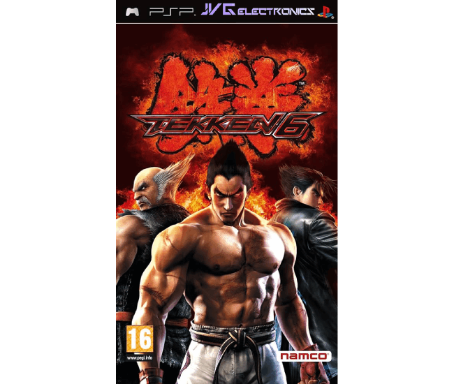 Tekken 6 ISO file for psp