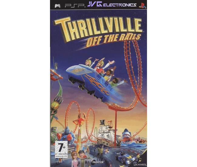 Thrillville: Off the Rails ISO file for psp