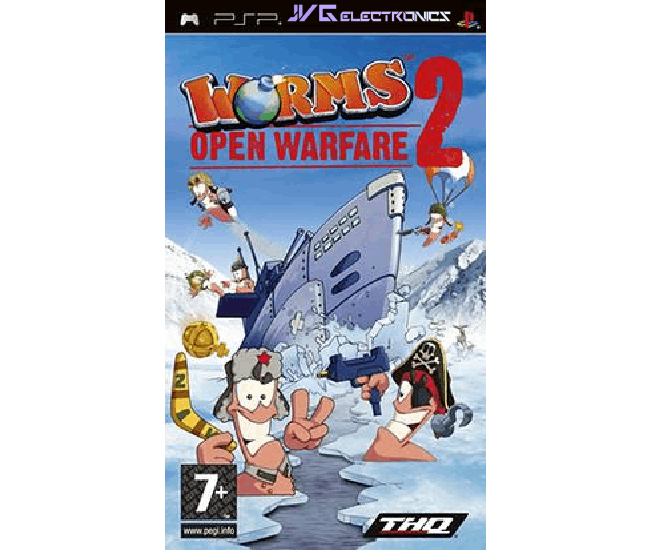 Worms: Open Warfare 2 ISO file for psp