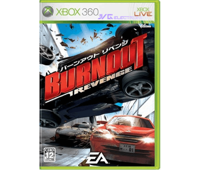 Burnout Revenge game for xbox 360