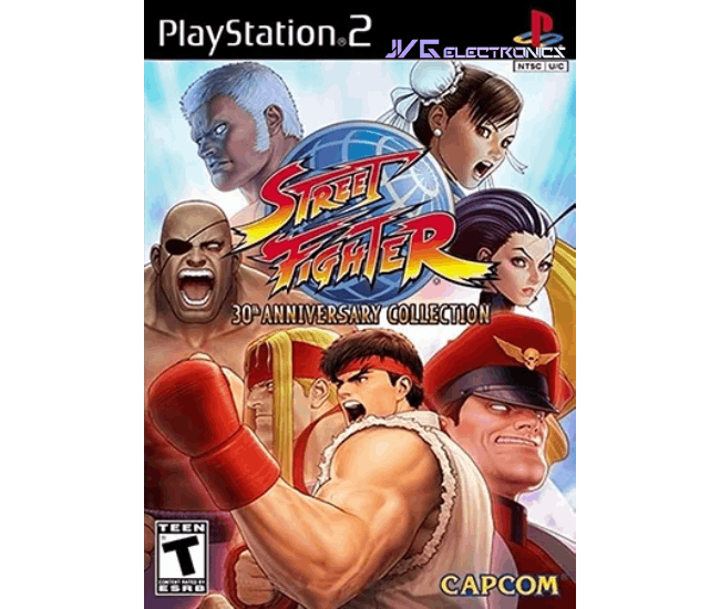 Street Fighter 30th Anniversary Collection PS2
