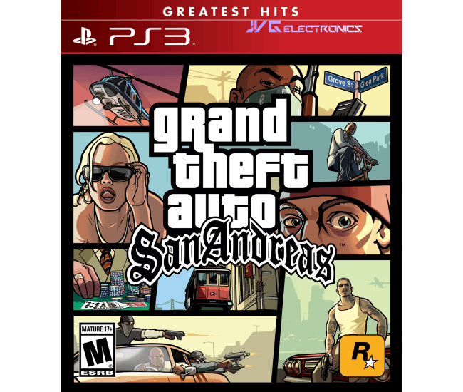 GTA: San Andreas ps3 jailbreak game