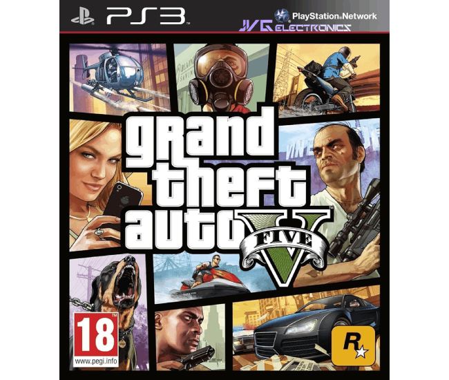 Grand Theft Auto V ps3 jailbreak game