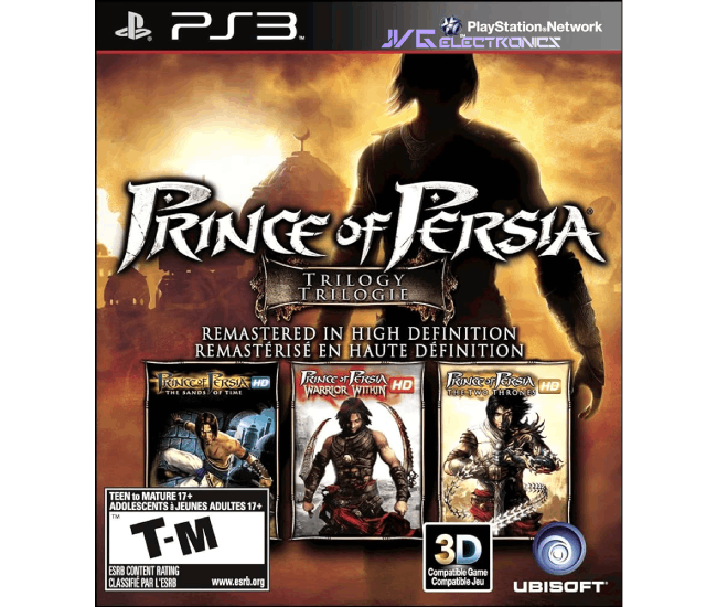 Prince of Persia Trilogy 3D ps3 jailbreak game