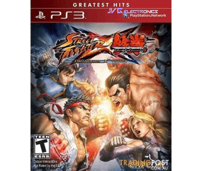 Street Fighter X Tekken ps3 jailbreak game