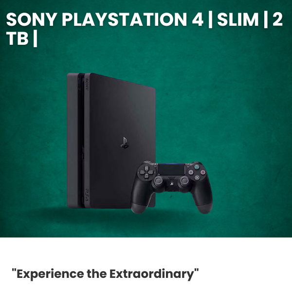 ps4 slim 2 tb with games